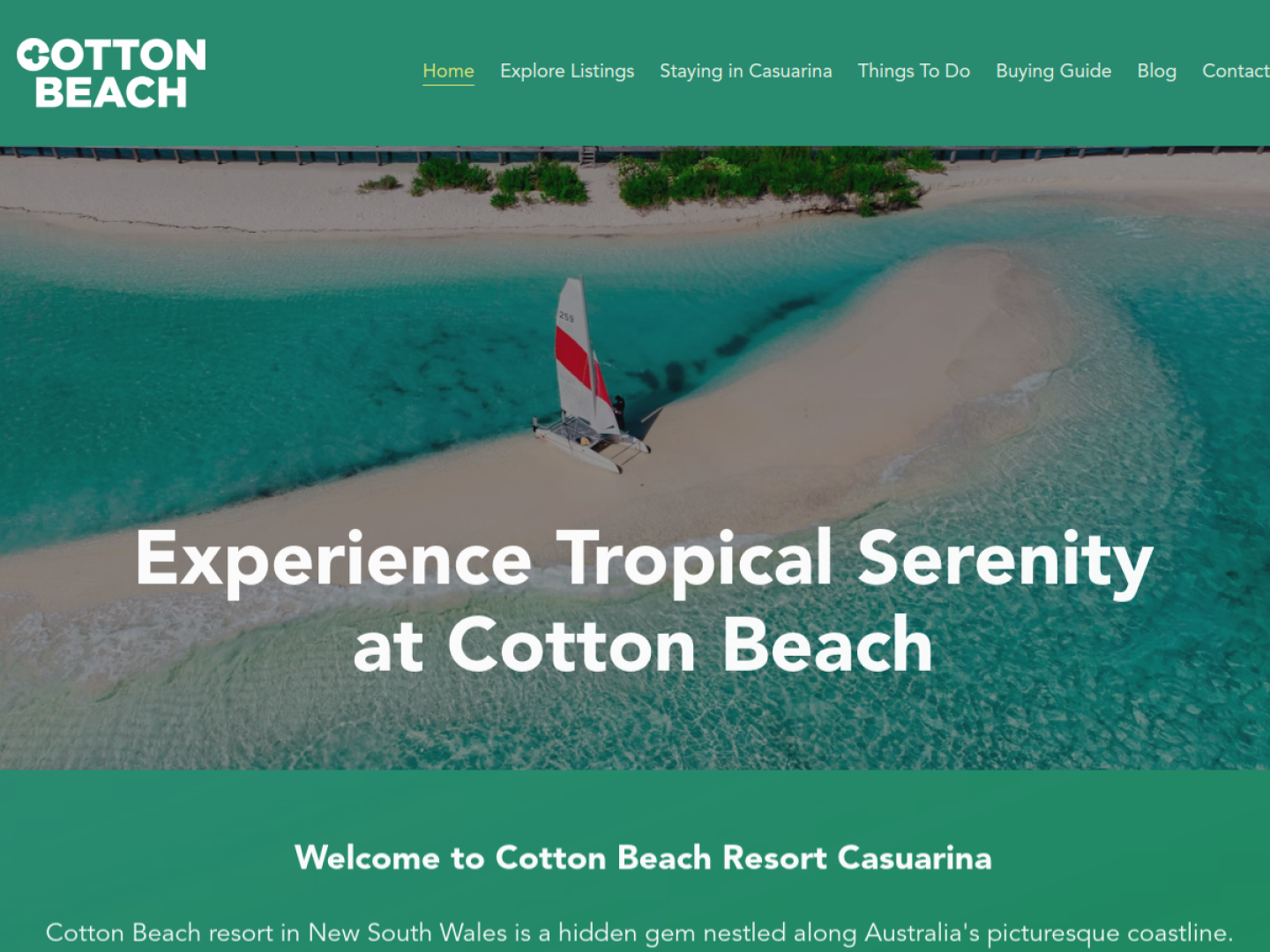 Cotton Beach Casuarina