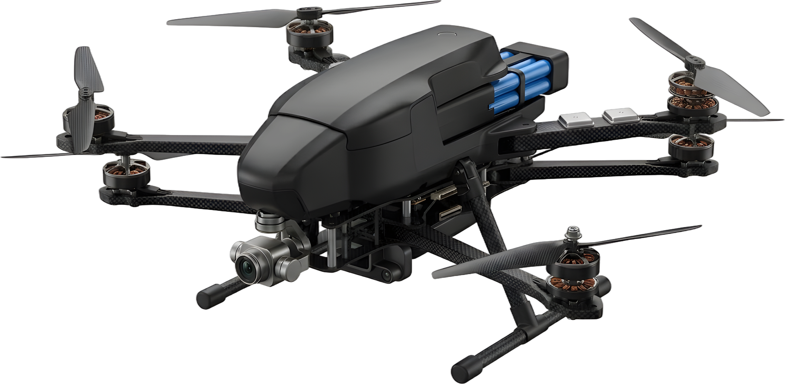 Assembled drone